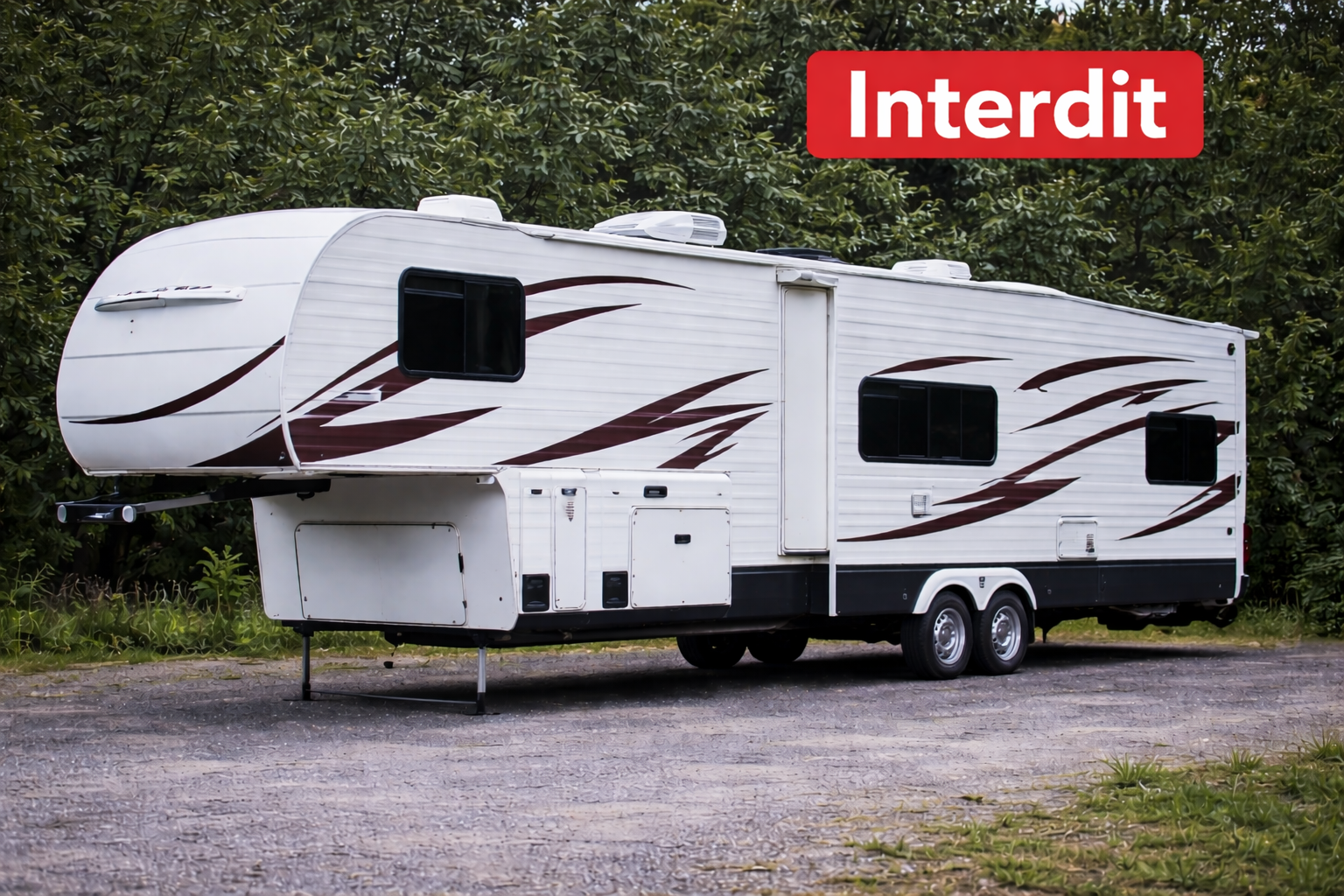 Gros motorisé interdit