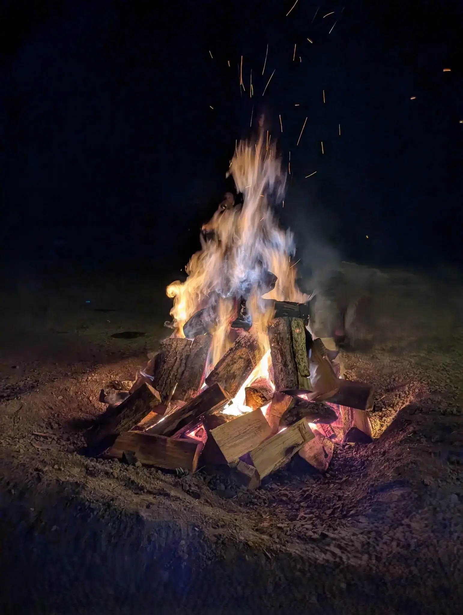 Feu de joie du Jamboree