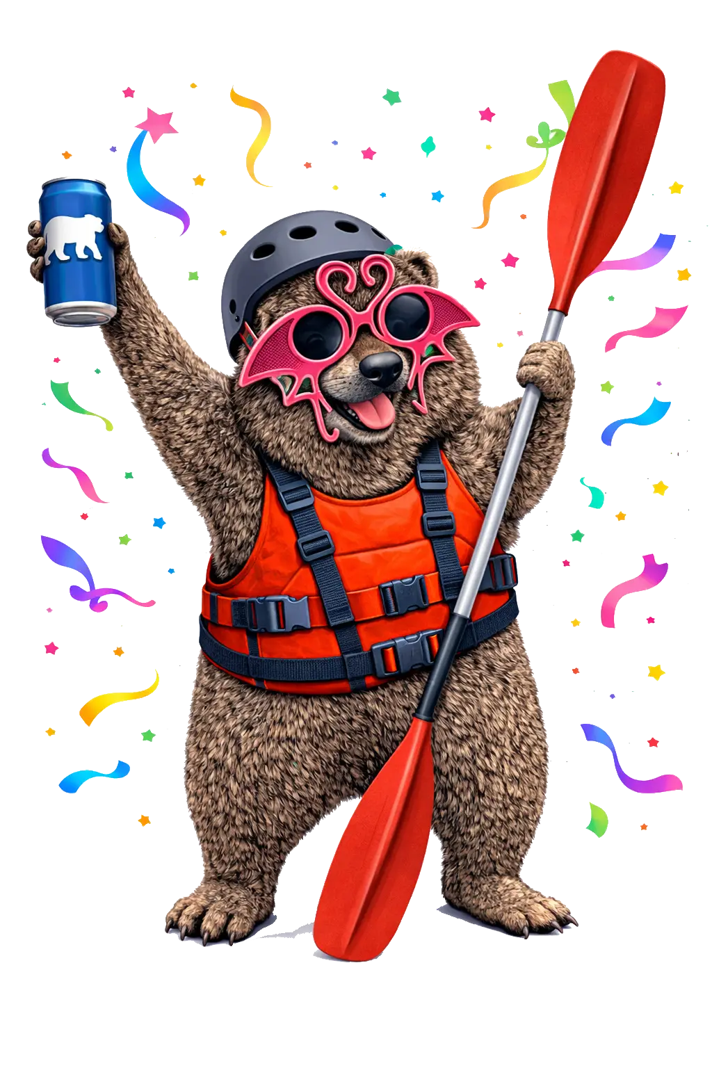 Mascotte festive du Jamboree